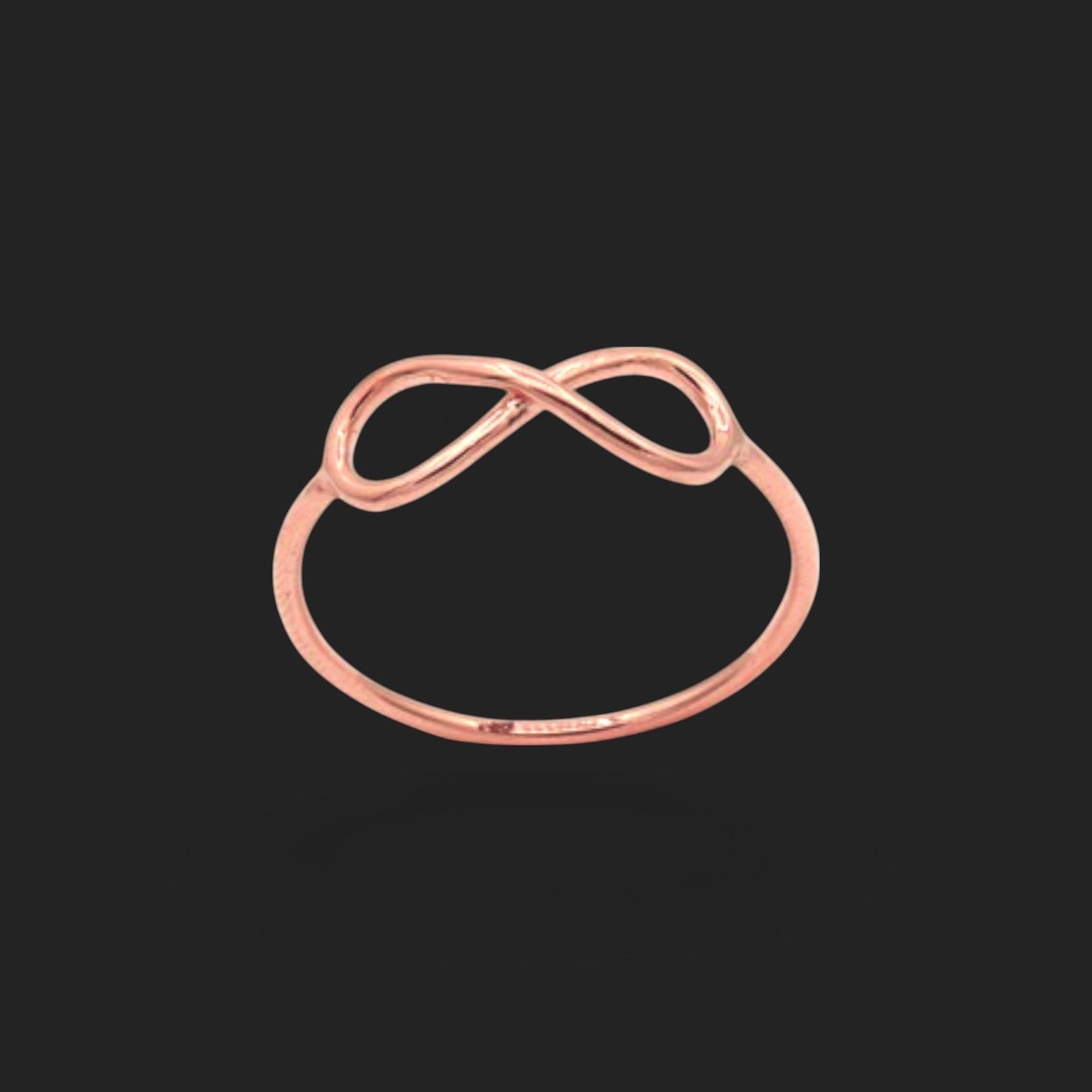 Gold Infinity Ring 18K