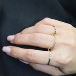 Threefold Elegance Ring 18K
