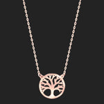 Gold Tree of Life Necklace 18K