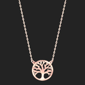 Gold Tree of Life Necklace 18K