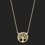 Gold Tree of Life Necklace 18K