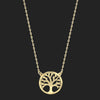 Gold Tree of Life Necklace 18K