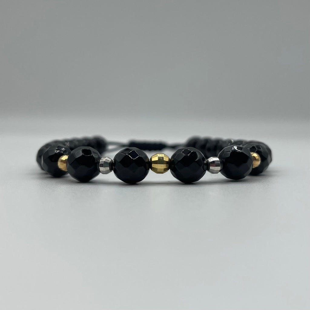 18K Golden Noir Triad Bracelet