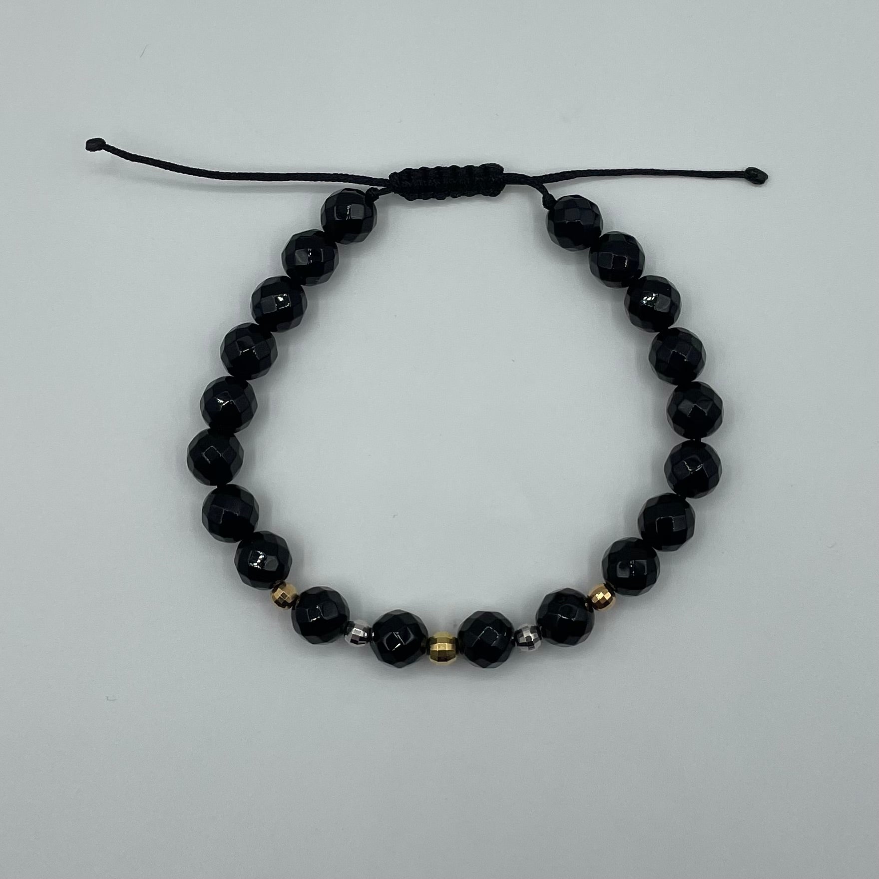 18K Golden Noir Triad Bracelet