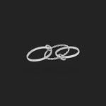 Threefold Elegance Ring 18K